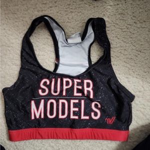 Supermodels sports bra